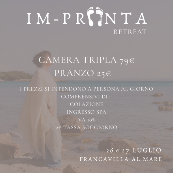 IM-PRONTA - RETREAT - SOLD OUT - immagine 8