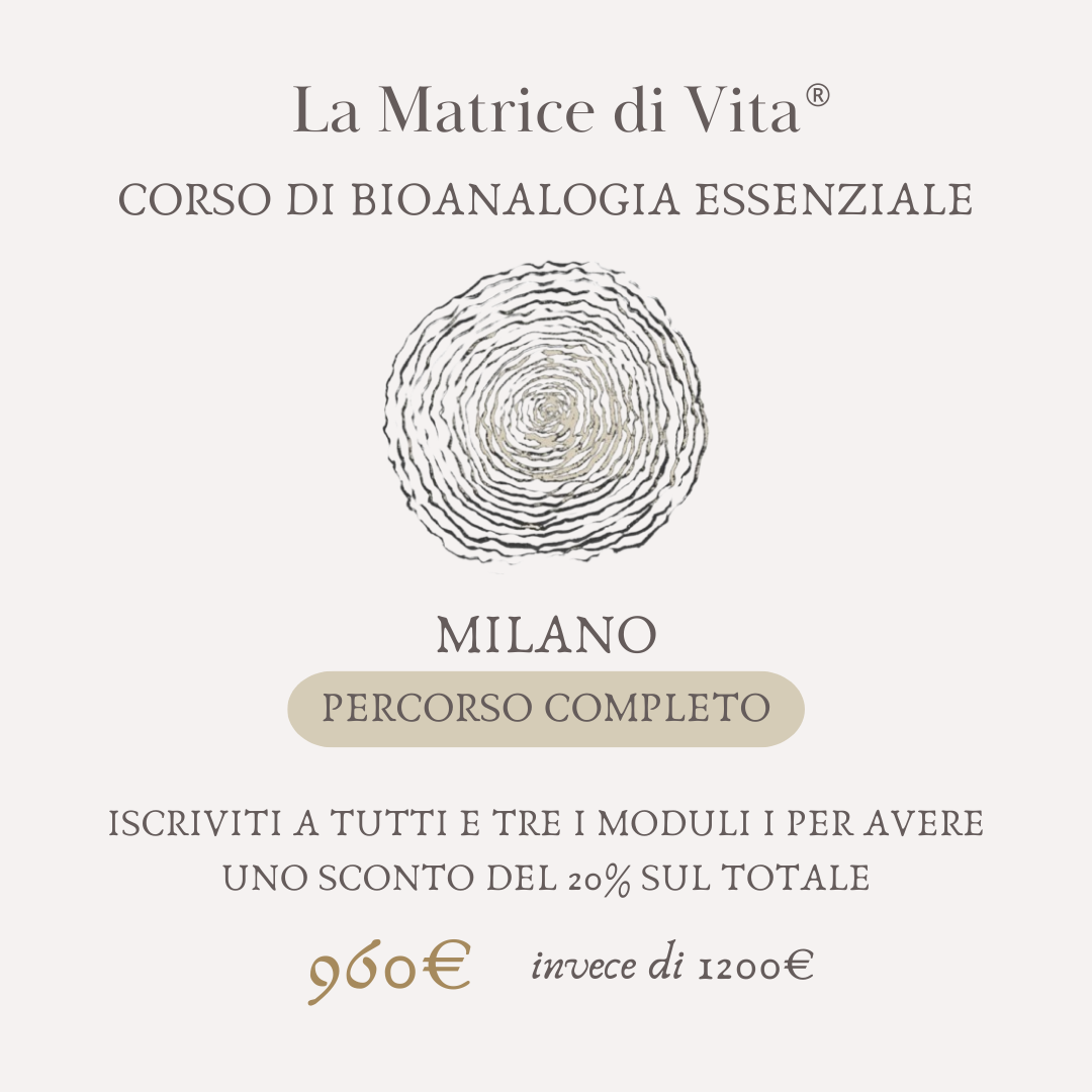 Percorso sulla Matrice di Vita<br>Milano